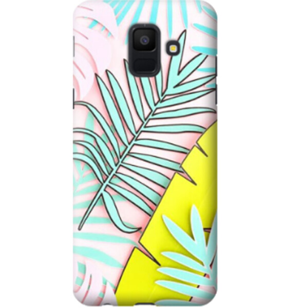 

Дизайнерский чехол Листья пальм для Samsung Galaxy A6 (2018) (665380)