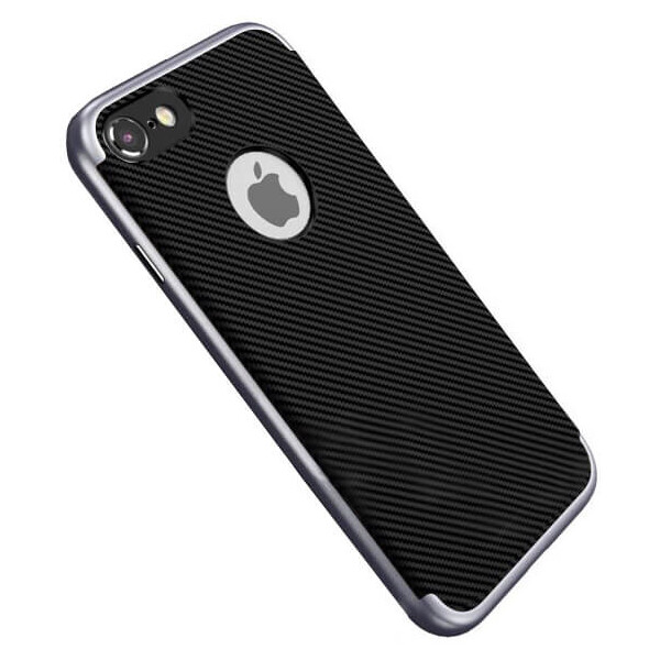 

Чехол-накладка DUZHI 2 in1 Hybrid Combo Mobile Phone Case iPhone 7 Grey