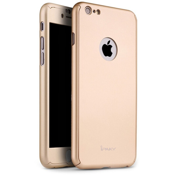 

Чехол-накладка Ipaky 360 PC Full Protection Case Apple iPhone 6/6s Gold