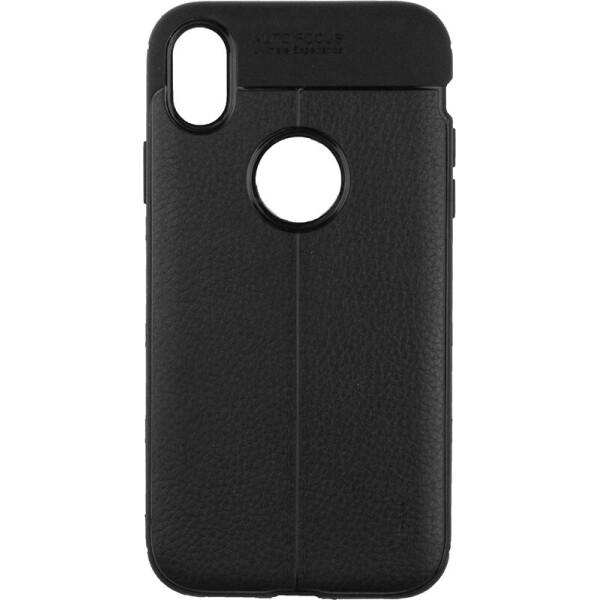 

Чехол-накладка Ipaky TPU Litchi Stria Series Case Apple iPhone XR Black