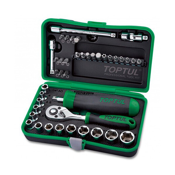 

Профессиональный Набор Инструмента Toptul 1/4" 41Ед. Gadw4101
