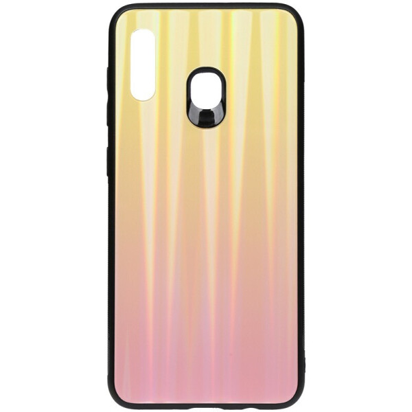

Чехол-накладка TOTO Aurora Print Glass Case для Samsung Galaxy A20/A30 Pink