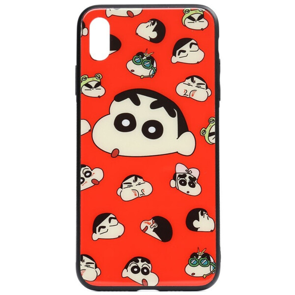 

Чехол-накладка TOTO Cartoon Print Glass Case для Apple iPhone X/Xs A monkey