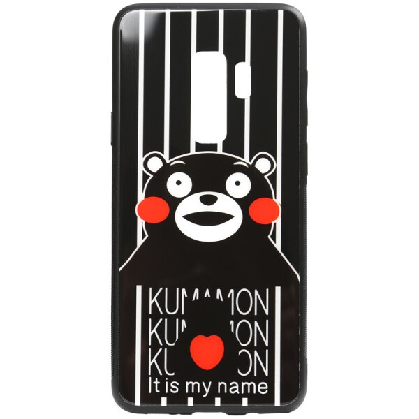 

Чехол-накладка TOTO Cartoon Print Glass Case для Samsung Galaxy S9+ Kumamon