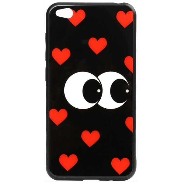 

Чехол-накладка TOTO Cartoon Print Glass Case для Xiaomi Redmi Go Just Eatit