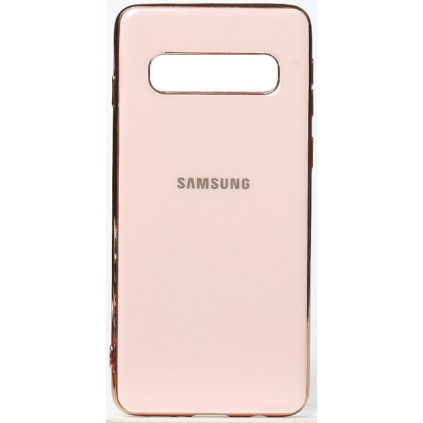 

Чехол-накладка TOTO Electroplate TPU Case для Samsung Galaxy S10+ Rose Gold