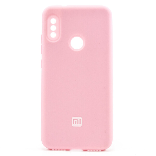 

ORIGINAL SILICONE Cover для Xiaomi Redmi 6 Pro/Mi A2 Lite "03" Pink Sand