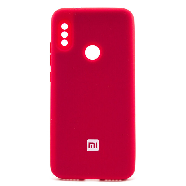 

ORIGINAL SILICONE Cover для Xiaomi Redmi 6 Pro/Mi A2 Lite "07" Red