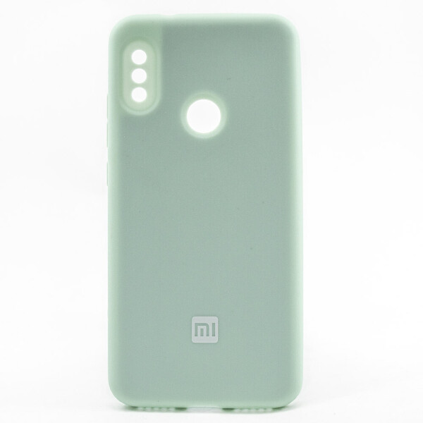 

ORIGINAL SILICONE Cover для Xiaomi Redmi 6 Pro/Mi A2 Lite "10" Blue