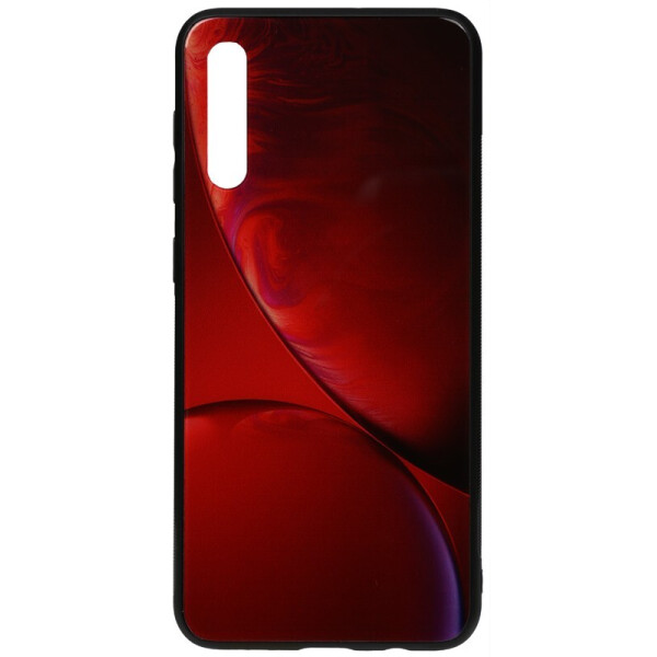 

Чехол-накладка TOTO Print Glass Space Case для Samsung Galaxy A70 Rubin Red