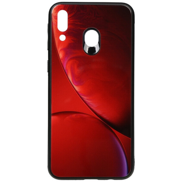

Чехол-накладка TOTO Print Glass Space Case для Samsung Galaxy M20 Rubin Red