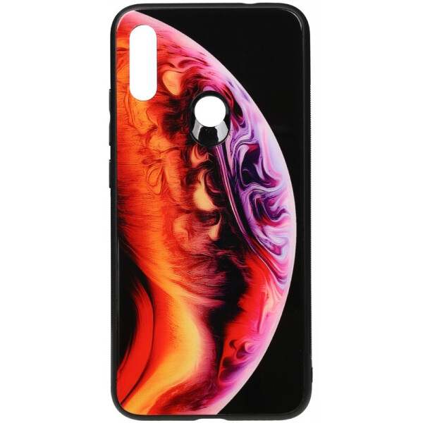 

Чехол-накладка TOTO Print Glass Space Case для Xiaomi Redmi Note 7 Amethyst