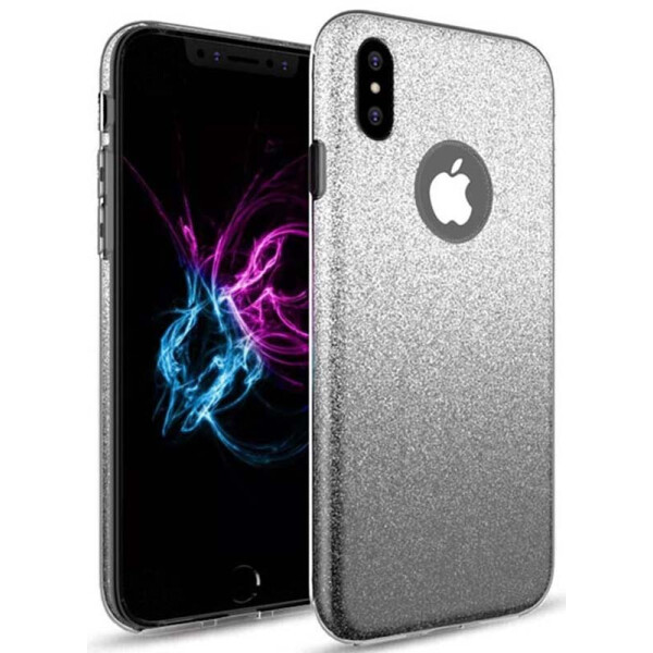 

Чехол-накладка TOTO TPU Case Rose series Gradient 3 IN 1 iPhone X Black