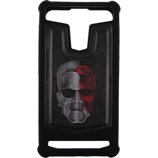 

Чехол-накладка TOTO Universal TPU case with image 5,5" Terminator Black