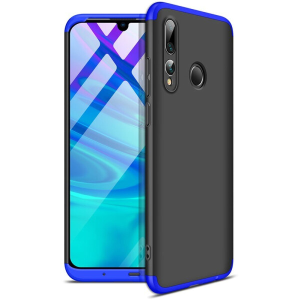 

Чехол-накладка GKK 3 in 1 Hard PC Case Huawei P Smart+ 2019 Blue/Black