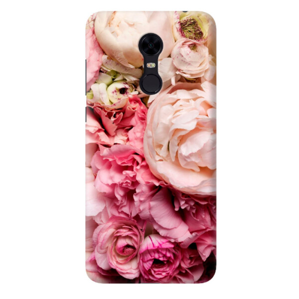 

Дизайнерский чехол Пионы для Xiaomi Redmi 5 Plus (661322)