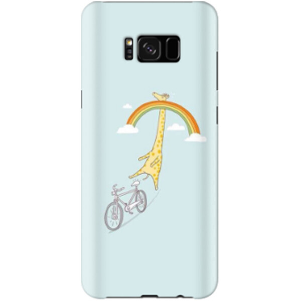 

Дизайнерский чехол Приключения жирафа для Samsung G950 Galaxy S8 (664860)