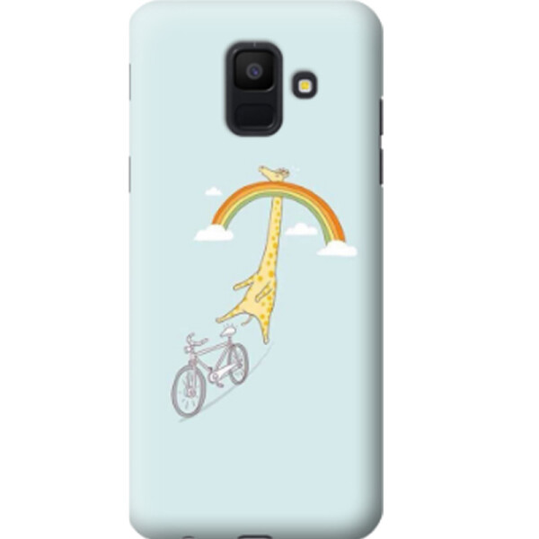 

Дизайнерский чехол Приключения жирафа для Samsung Galaxy A6 (2018) (665595)