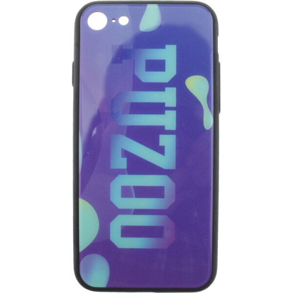 

Чехол-накладка PUZOO Glass Printing with TPU Visions iPhone 7/8 Purple