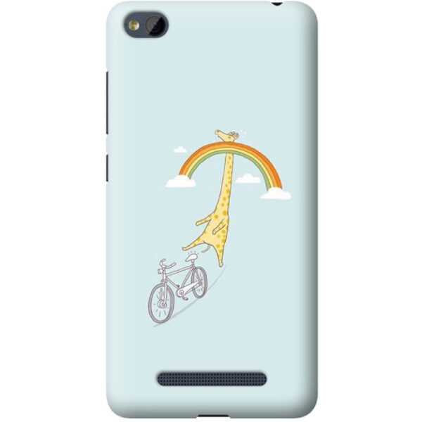 

Дизайнерский чехол Приключения жирафа для Xiaomi Redmi 4a (624167)