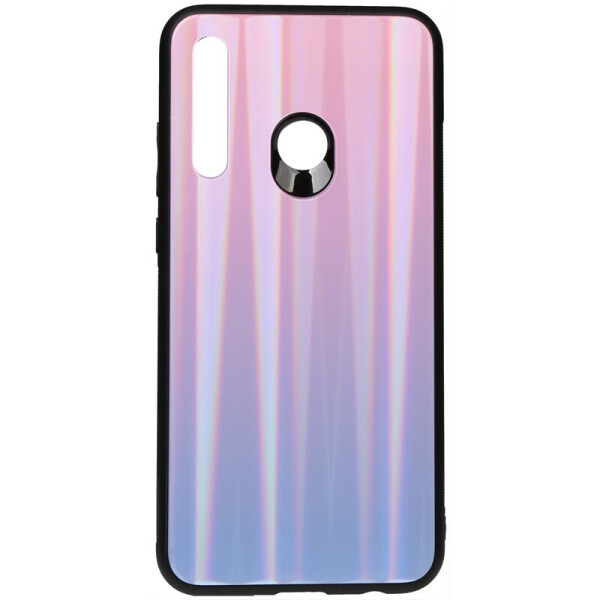 

Чехол-накладка TOTO Aurora Print Glass Case для Huawei P Smart+ 2019 Lilac