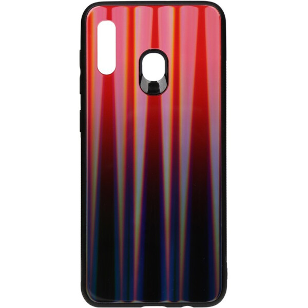 

Чехол-накладка TOTO Aurora Print Glass Case для Samsung Galaxy A20/A30 Red