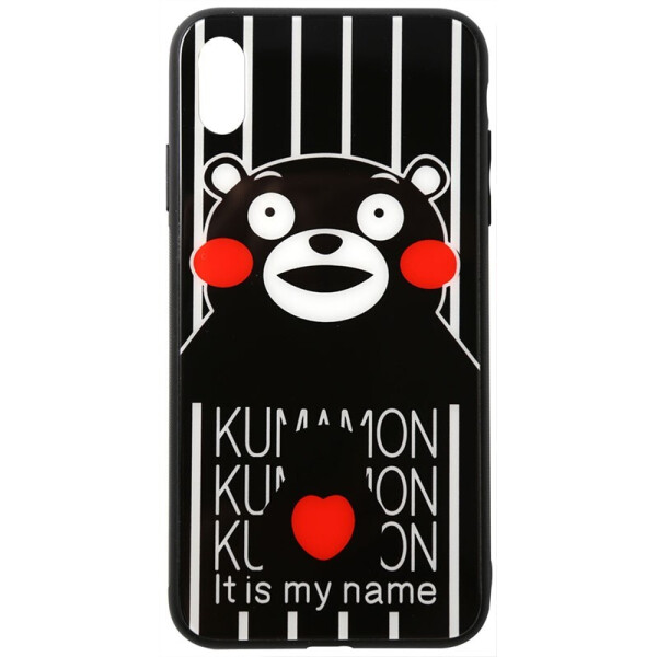 

Чехол-накладка TOTO Cartoon Print Glass Case для Apple iPhone X/Xs Kumamon