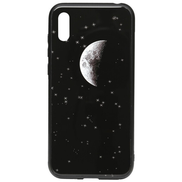 

Чехол-накладка TOTO Cartoon Print Glass Case для Huawei Y6 2019 Starry Sky