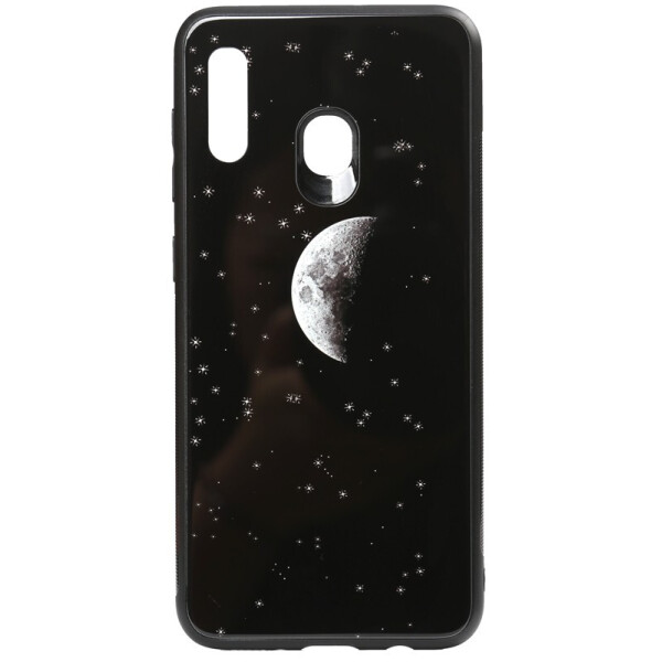 

Чехол-накладка TOTO Cartoon Print Glass Case для Huawei Y7 2019 Starry Sky