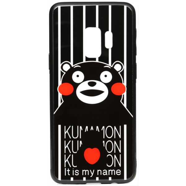 

Чехол-накладка TOTO Cartoon Print Glass Case для Samsung Galaxy S9 Kumamon