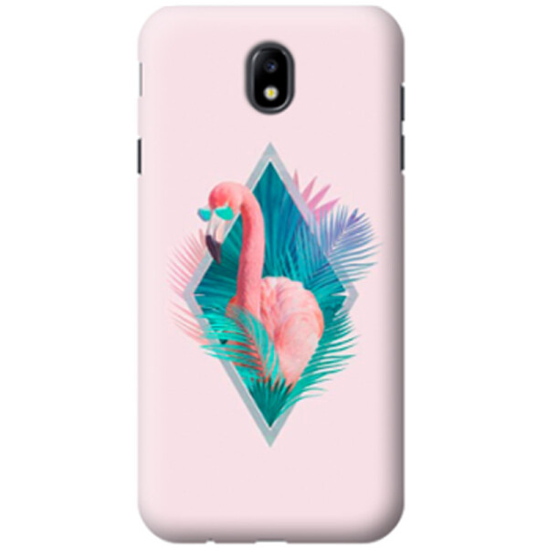 

Дизайнерский чехол Розовый фламинго для Samsung J730 Galaxy J7 (2017) (664307)
