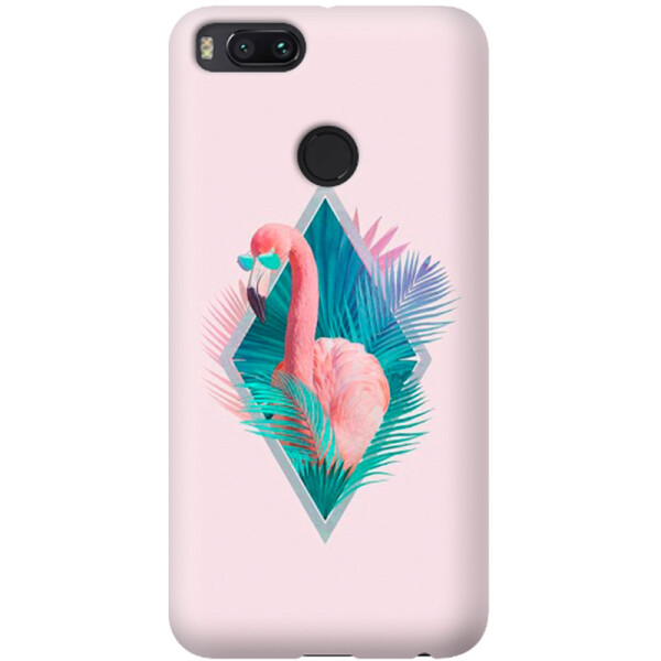 

Дизайнерский чехол Розовый фламинго для Xiaomi Mi 5X / Mi A1 (662440)