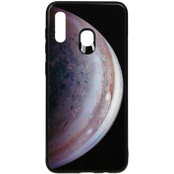 

Чехол-накладка TOTO Print Glass Space Case для Samsung Galaxy A20/A30 Grey