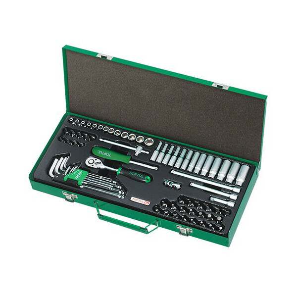 

Профессиональный Набор Инструмента Toptul 1/4" 72Ед. Gcad7202