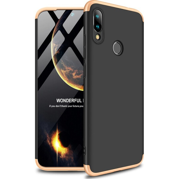 

Чехол-накладка GKK 3 in 1 Hard PC Case Xiaomi Redmi Note 7 Gold/Black