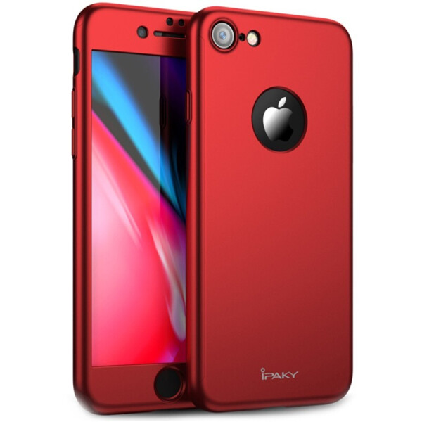 

Чехол-накладка Ipaky 360 PC Full Protection Case Apple iPhone 7/8 Red
