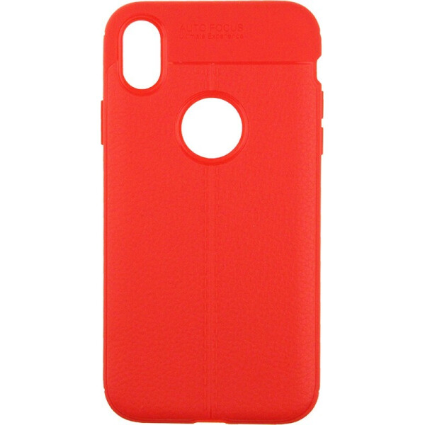 

Чехол-накладка Ipaky TPU Litchi Stria Series Case Apple iPhone XR Red