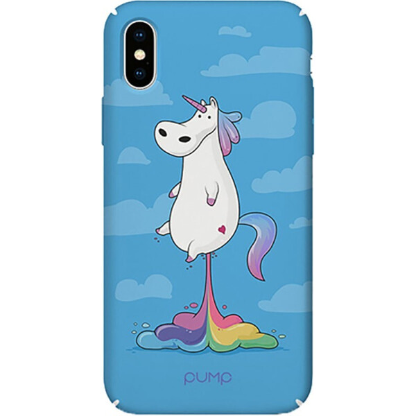 

Чехол-накладка PUMP Tender Touch Case for iPhone X/XS Soaring Unicorn