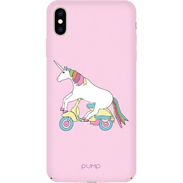 

Чехол-накладка PUMP Tender Touch Case for iPhone XS Max Unicorn Biker