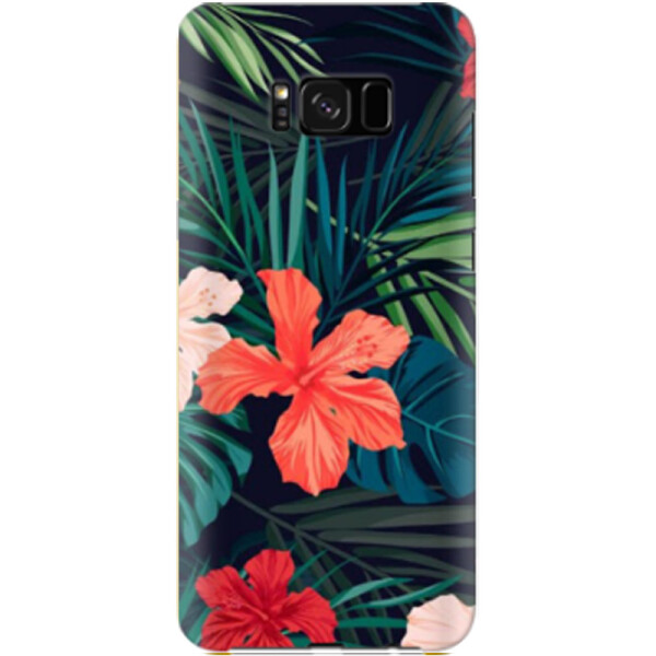 

Дизайнерский чехол Тропические цветы для Samsung G950 Galaxy S8 (664877)