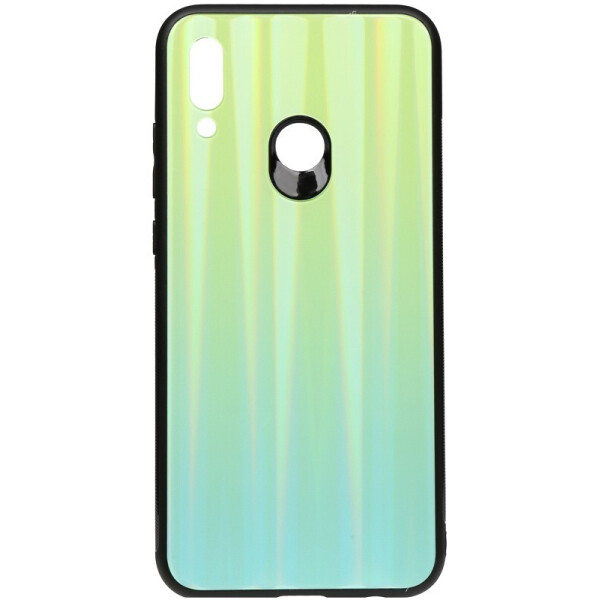 

Чехол-накладка TOTO Aurora Print Glass Case для Huawei P Smart 2019 Green