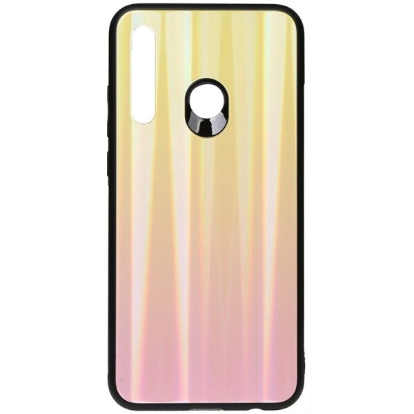 

Чехол-накладка TOTO Aurora Print Glass Case для Huawei P Smart+ 2019 Pink