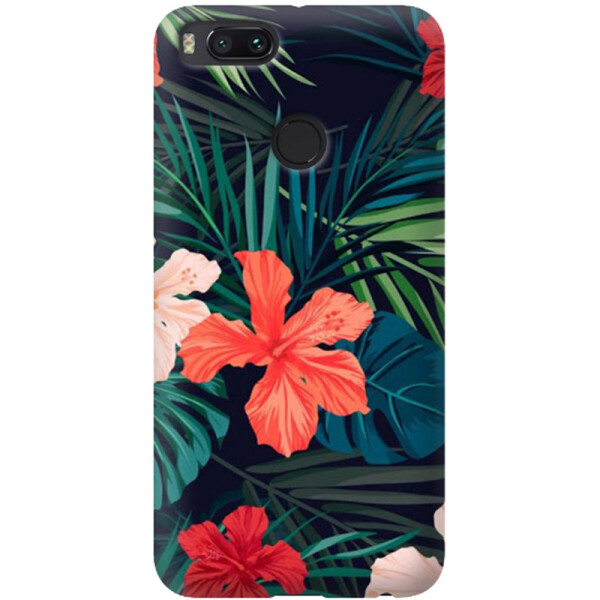 

Дизайнерский чехол Тропические цветы для Xiaomi Mi 5X / Mi A1 (662448)