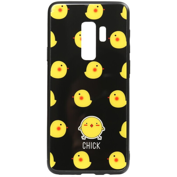 

Чехол-накладка TOTO Cartoon Print Glass Case для Samsung Galaxy S9+ Chick