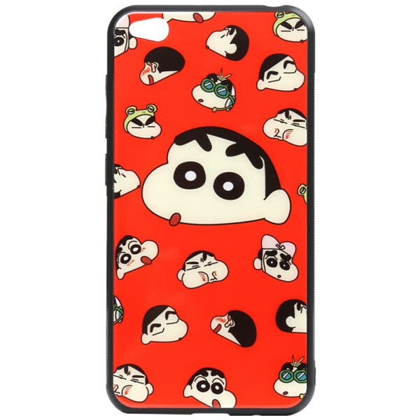 

Чехол-накладка TOTO Cartoon Print Glass Case для Xiaomi Redmi Go A monkey
