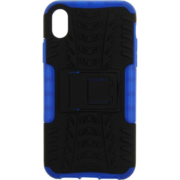 

Чехол-накладка TOTO Dazzle kickstand 2 in 1 phone case для iPhone Xr Blue