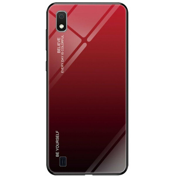 

Чехол-накладка TOTO Glass Case Gradient для Samsung Galaxy A10 (A105) Red