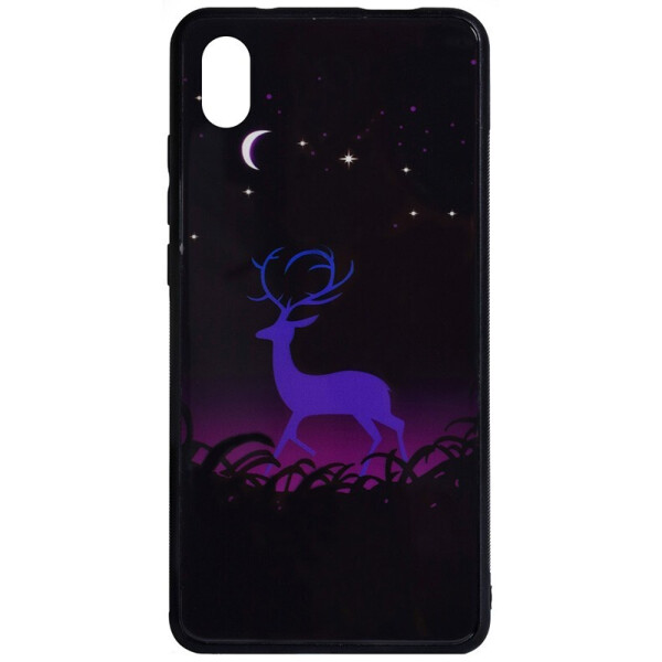 

Чехол-накладка TOTO Night Light Print Glass Case для Xiaomi Redmi 7A Deer
