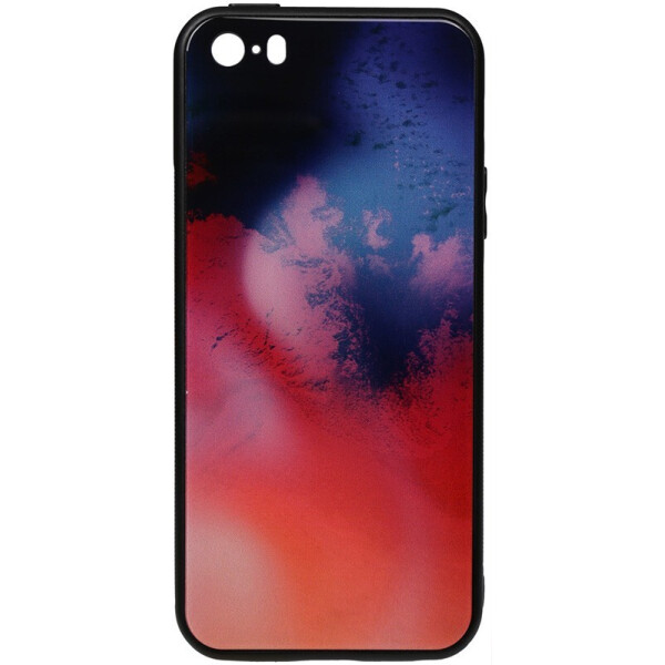 

Чехол-накладка TOTO Print Glass Space Case для Apple iPhone SE/5S/5 Candy