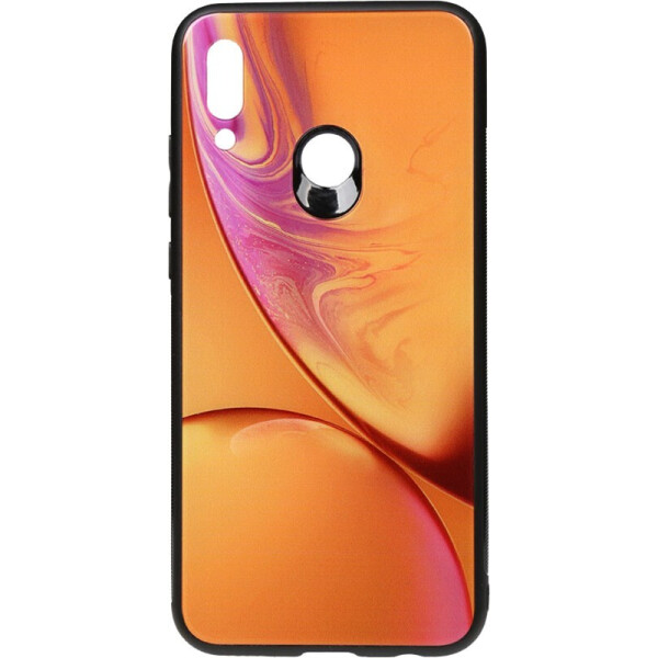 

Чехол-накладка TOTO Print Glass Space Case для Huawei P Smart 2019 Yellow